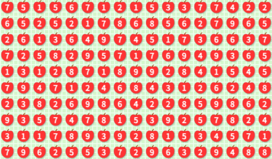 Cropped apple region extracted using red HSV mask